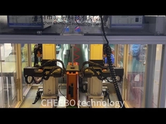 soldador automático do ponto da multi-função 8-axis frente e verso