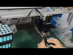 Máquina de soldadura pontual pneumática semiautomática a bateria de lítio