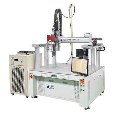 comprar Máquina de soldadura a laser Gantry para bateria de lítio prismática online manufacture