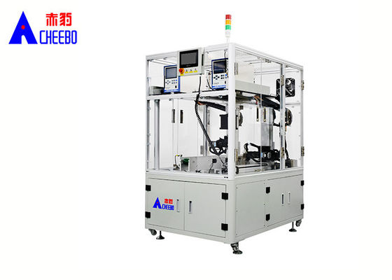 Máquina cilíndrica automática de solda a ponto com bateria 18650 dupla face