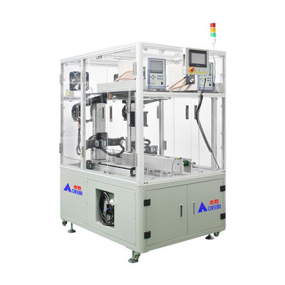 Bateria automática de dois lados, uso de células de soldagem de ponto com 8 eixos