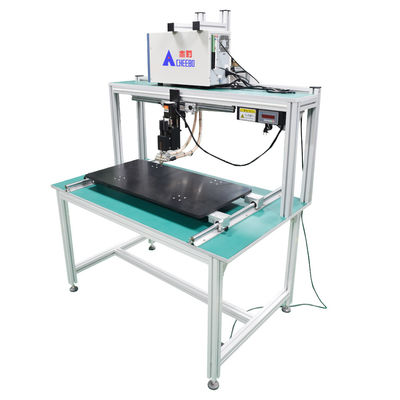 Motor de condução Bateria de lítio Máquina de soldadura de ponto de barra trilho móvel