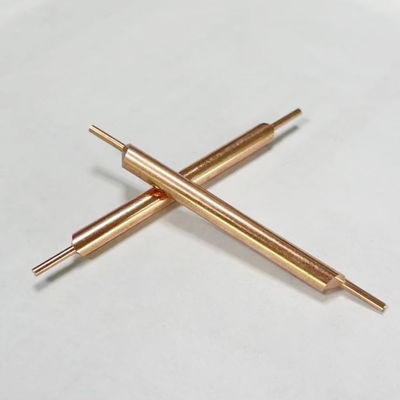 Cobre de solda excêntrico dobro Rod da soldadura de ponto do cobre da alumina da agulha