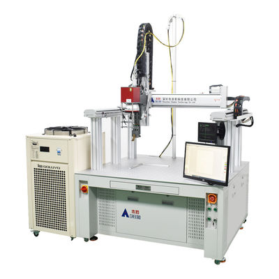Máquina de Soldadura a Laser Gantry para Bateria de Lítio Prismática Alumínio Níquel Busbar 32140 Soldadora Automática a Laser